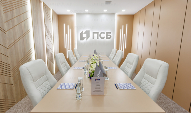 Кресло офисное Conference белого цвета в аренду