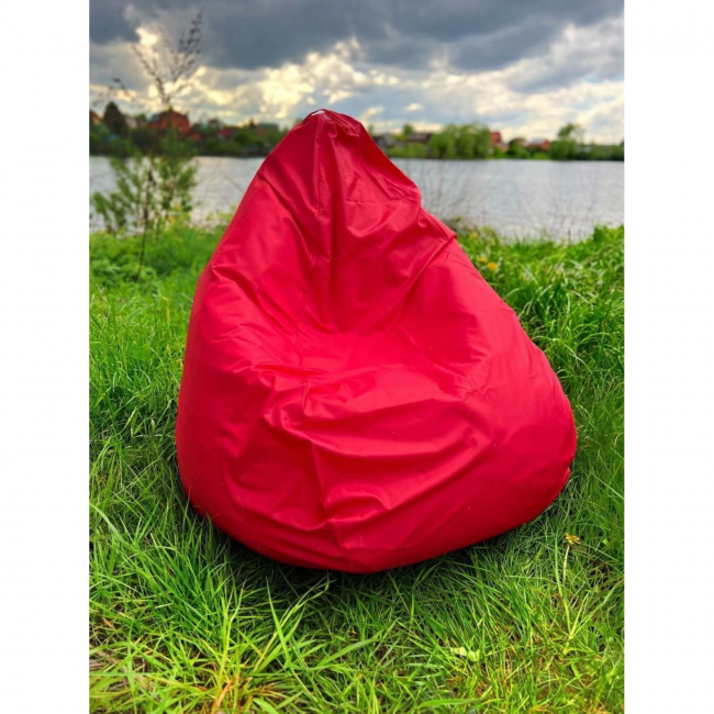 Кресло-мешок Beanbag красного цвета в аренду