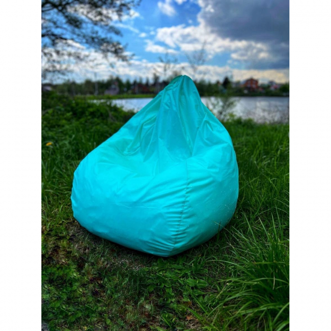 Кресло-мешок Beanbag голубого цвета в аренду