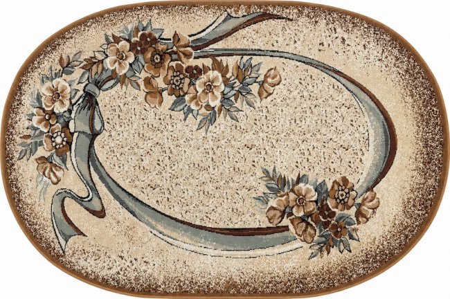 Ковер овальный Flora 300х195 см