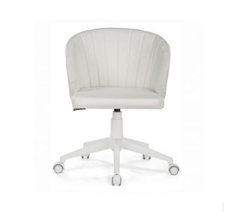 Кресло офисное белое