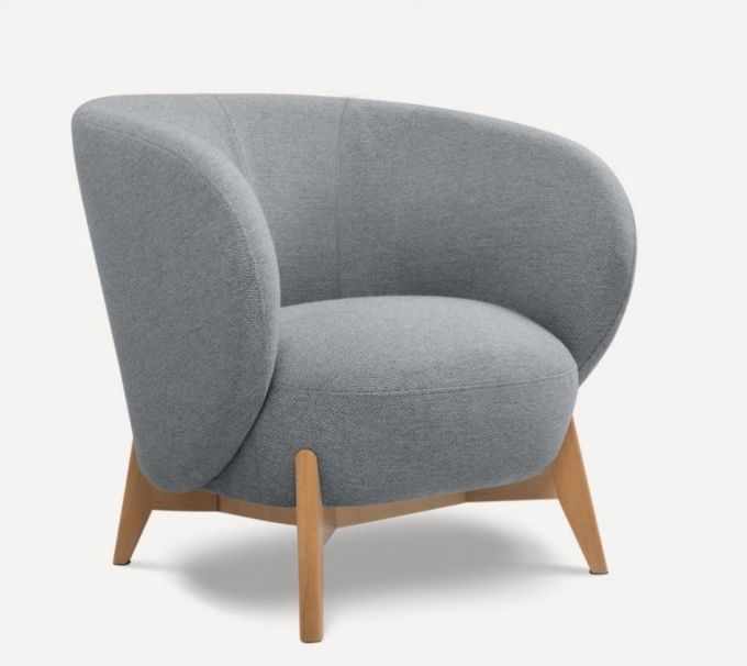 Кресло Textile Grey